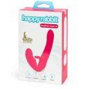 Happy Rabbit - Strapless Strap-On Rabbit Vibe Pink