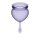 Satisfyer - Feel Good Menstrual Cup Set Lila
