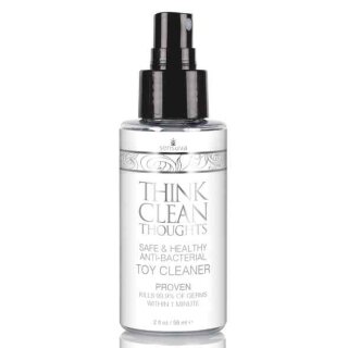 Sensuva Think Clean Thoughts Anti Bacterial Toy Cleaner 59 ml