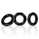 Oxballs Willy Rings 3-pack Cockrings Black