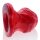Oxballs PIGHOLE Squeal FF Veiny Hollow Plug -  Red