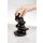Dark Crystal Black - 43 Buttplug Black 11 cm