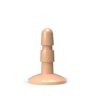 Hung System Suction Cup Plug Flesh
