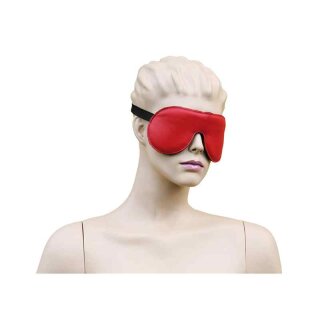 Eyemask Leather - Red