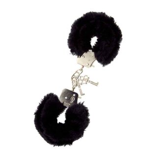 Dream Toys Handcuffs With Plush Black