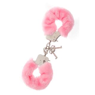 Dream Toys Handcuffs With Plush Pink
