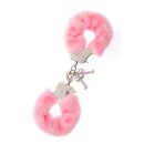 Dream Toys Handcuffs With Plush Pink