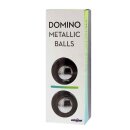 Domino Metallic Balls - Silver
