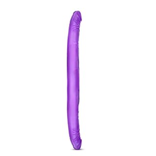 B Yours - 16 Inch Double Dildo Purple