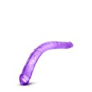 B Yours - 16 Inch Double Dildo Purple