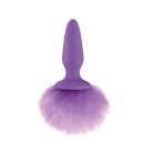 Bunny Tail Plug Purple 3,3 cm