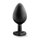 Temptasia - Bling Plug Medium Black 3,5 cm