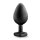 Temptasia - Bling Plug Medium Black 3,5 cm