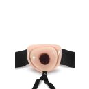 Dr. Skin 6Inch Hollow Strap On Vanilla