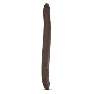 Dr. Skin 16Inch Double Dildo Chocolate