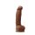 Colours Dual Density Dildo Brown 13cm