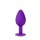 Temptasia - Bling Plug Small Purple 2,5 cm