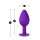 Temptasia - Bling Plug Small Purple 2,5 cm