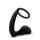Anal Adventures Cock Ring Plug Black
