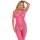 Durchsichtiger  Bodystocking pink, OS