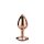 Gleaming Love Rose Gold Plug Small