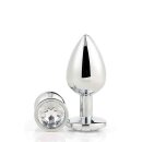 Gleaming Love Silver Plug Large