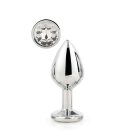 Gleaming Love - Silver Plug Large 4,3 cm