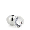 Gleaming Love Silver Plug Large