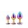 Gleaming Love Multicolour Plug Set