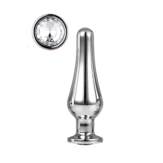 Gleaming Love Silver Pleasure Plug M
