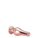 Gleaming Love - Rose Gold Pleasure Plug M 3,4 cm