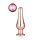 Gleaming Love - Rose Gold Pleasure Plug M 3,4 cm