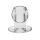 Tunnel Plug X Large Transparent 7,3 cm