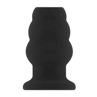 Sono Large Hollow Tunnel Butt Plug Black 5,2 - 7,1 cm