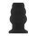 Sono Large Hollow Tunnel Butt Plug Black 5,2 - 7,1 cm