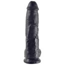King Cock - with Balls dark 25,5 cm