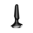 Plug-ilicious 2 Plug Vibrator - Black