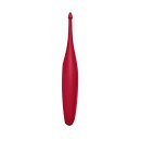 Twirling Fun Tip Vibrator - Poppy Red