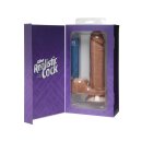 The Realistic Cock - UR3 - 8 Inch - Brown