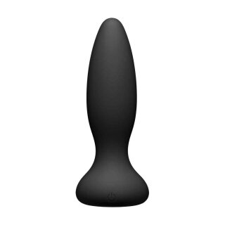 A-Play Vibe - Adventurous - Rechargeable Anal Plug - Black