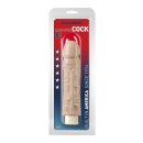 Quivering Cock - 8 Inch White