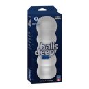 Balls Deep - ULTRASKYN 9 Inch Stroker - Ass - White