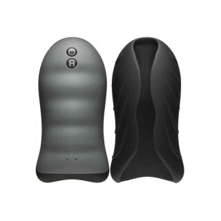 OptiMALE - Silicone Warming Stroker - Vibrating