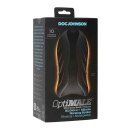 OptiMALE - Silicone Warming Stroker - Vibrating