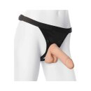 Vac-U-Lock - 7 Inch Ultraskyn Cock W/Ultra Harness - White