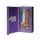 The Realistic Cock - UR3 - Vibrating 6 Inch - Brown
