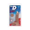 The D - Perfect D with Balls - Caramel 18cm
