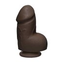 Fat D - with Balls - Ultraskyn™ - Chocolate 18 cm