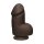 Fat D - with Balls - Ultraskyn™ - Chocolate 18 cm