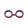 Japanese Bondage - Silicone Cuffs - Large - Purple